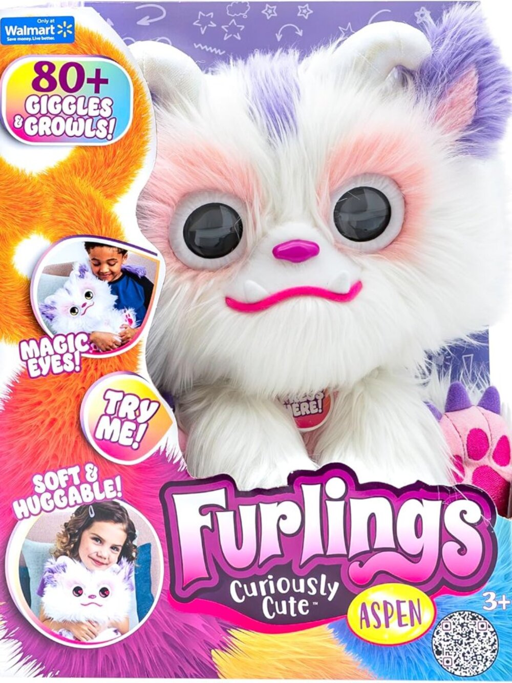 Furlings Finley - 13" Interactive Plush Toy, 80+ Sounds & Animations